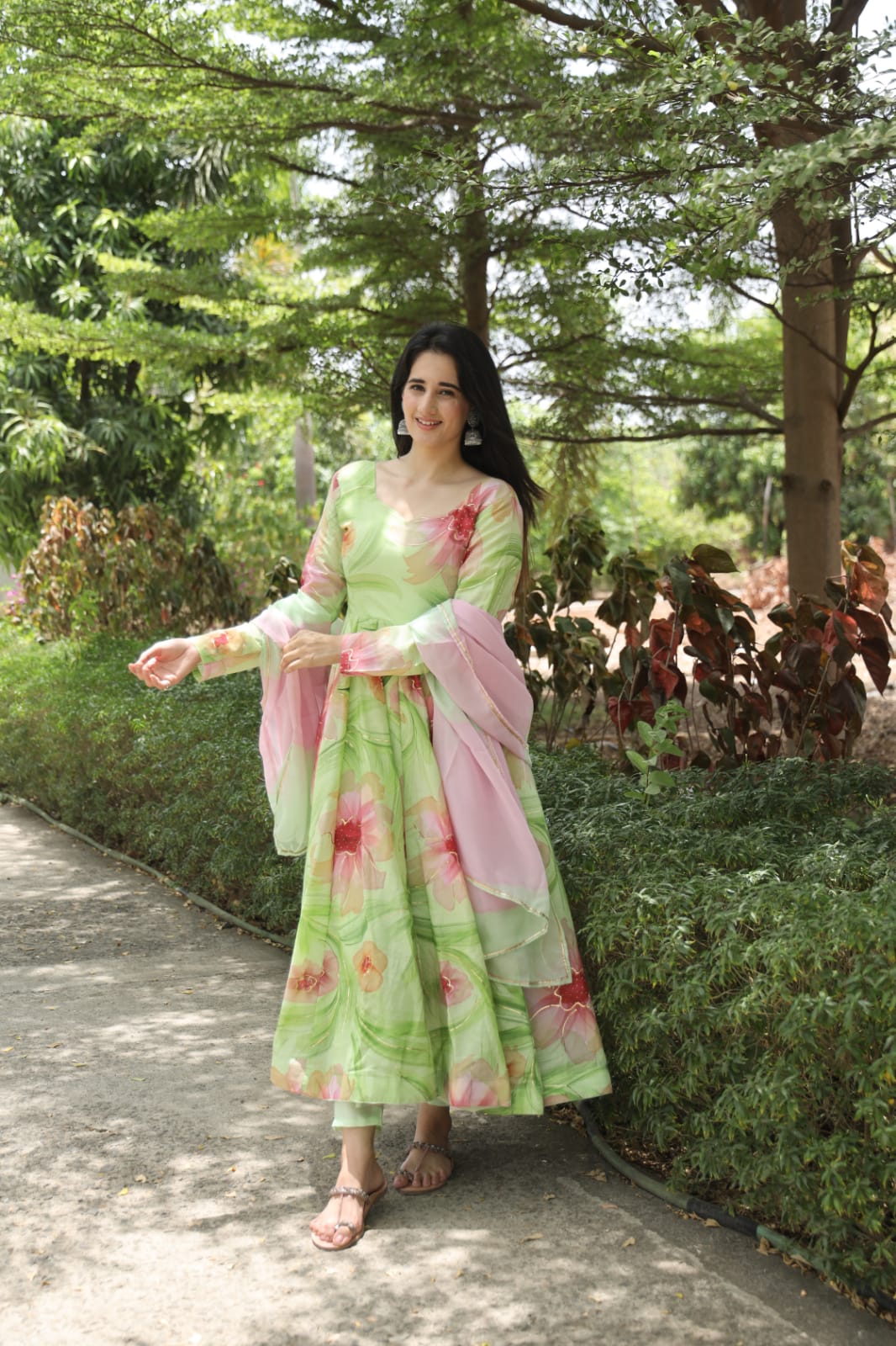 CASSIDY PISTA GREEN SUIT SET
