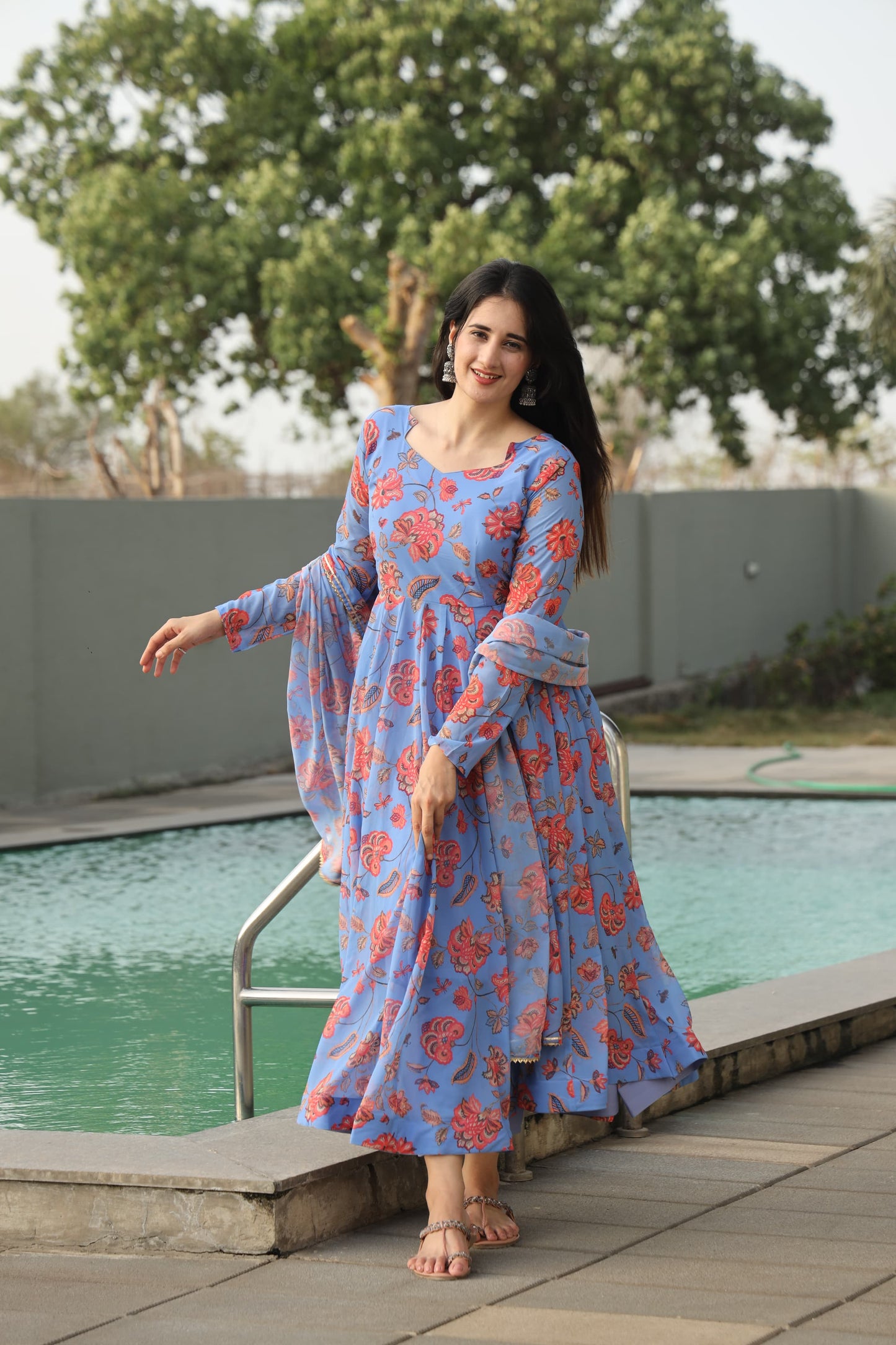 ATASI BLUE SUIT SET