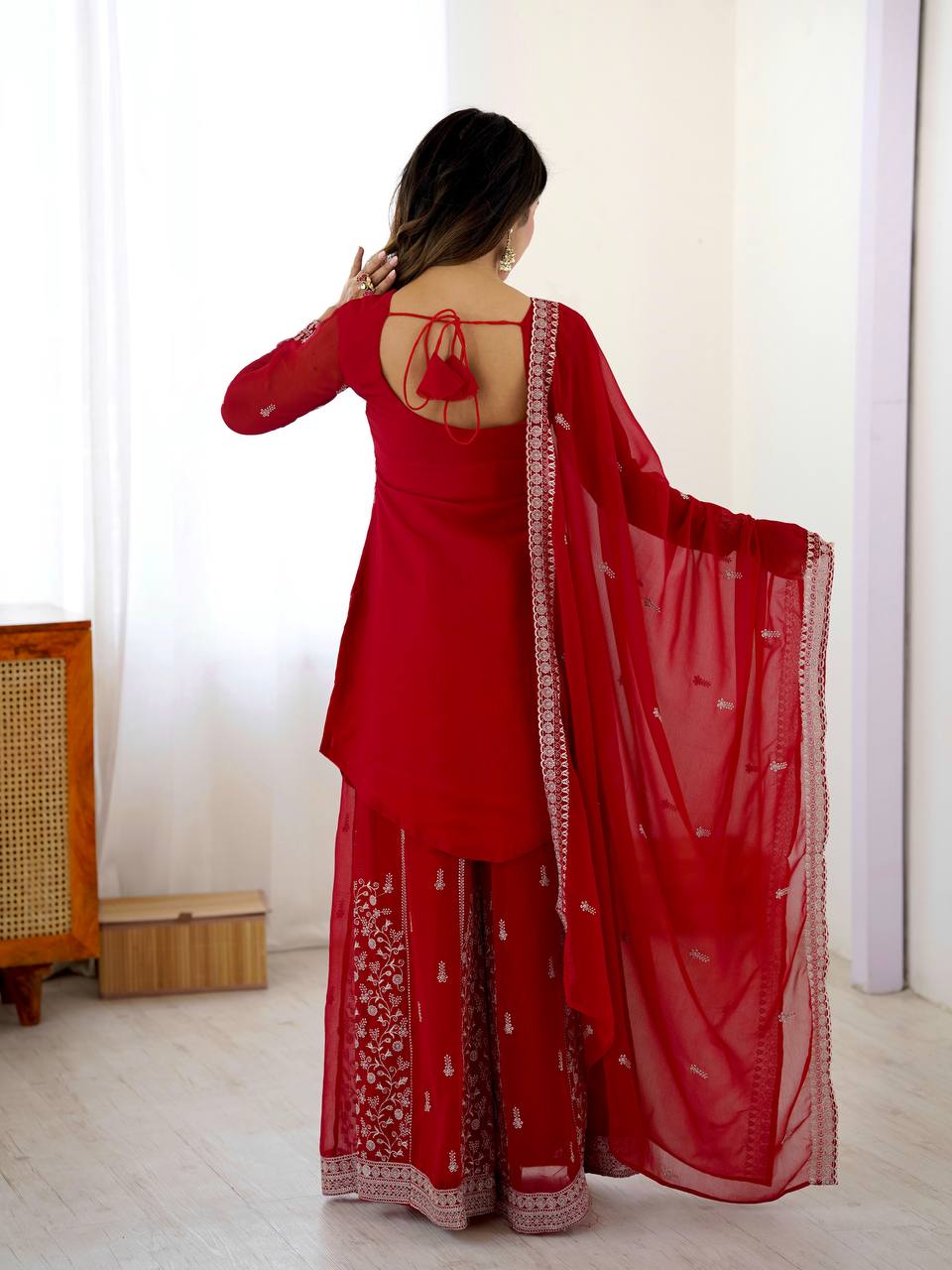 Laal Ishq Sharara Suit Set