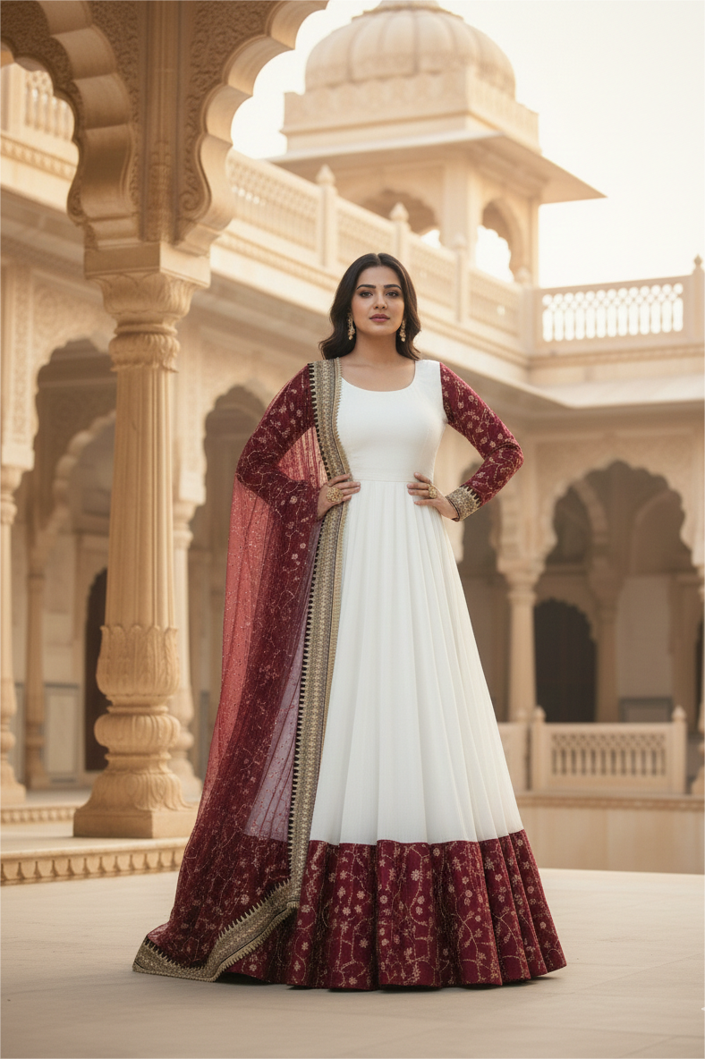 Riyara Heritage Anarkali Suit Set