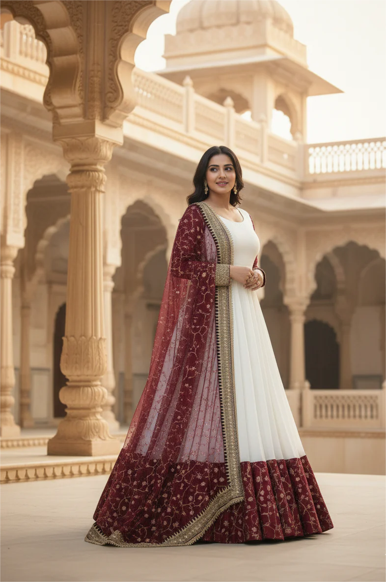 Riyara Heritage Anarkali Suit Set
