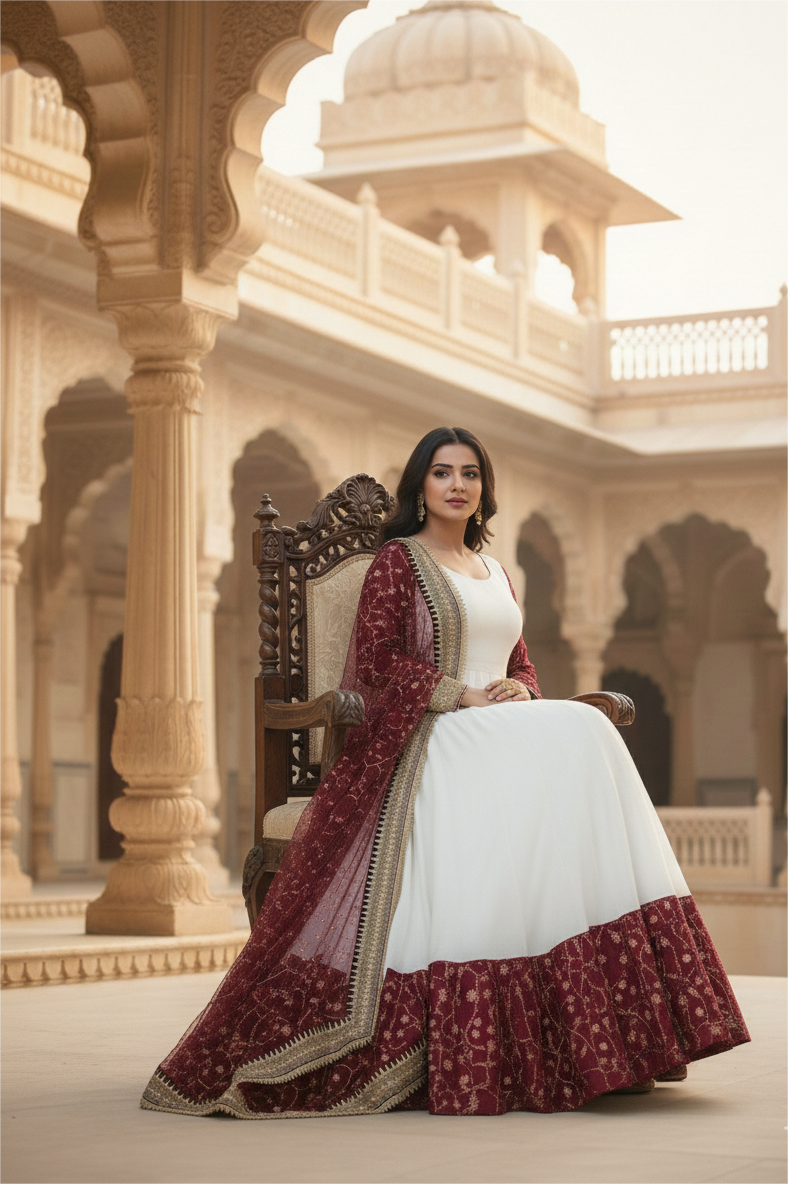 Riyara Heritage Anarkali Suit Set