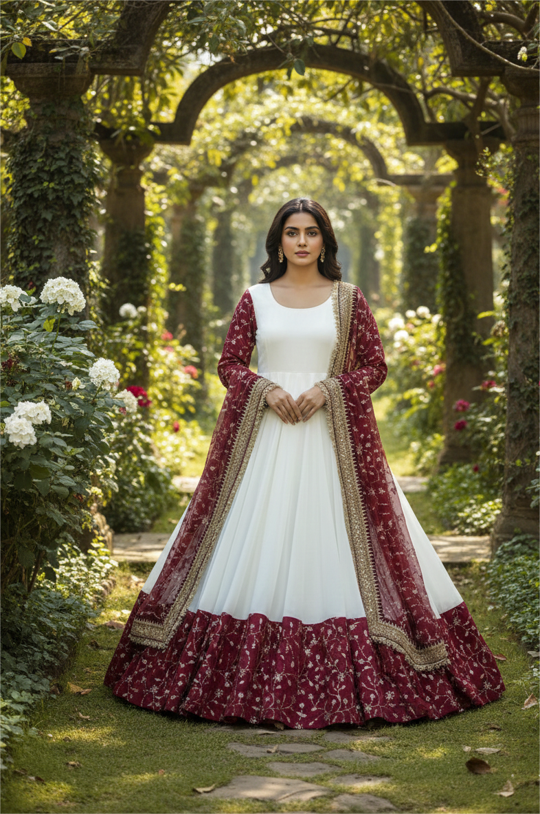 Riyara Heritage Anarkali Suit Set