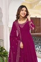 TABASOON RANI PINK  ANARKALI SUIT SET