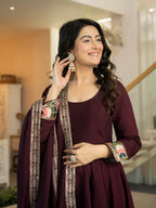 Ruhvina Designer Anarkali Suit Set