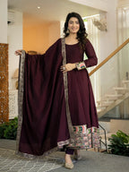 Ruhvina Designer Anarkali Suit Set