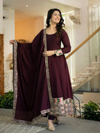 Ruhvina Designer Anarkali Suit Set