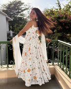 Moonflower Premium Festive Anarkali Suit Set