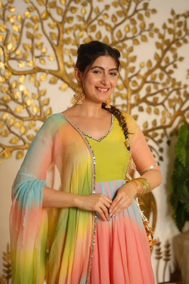 Phoolon Ki Bahaar Anarkali Suit Set