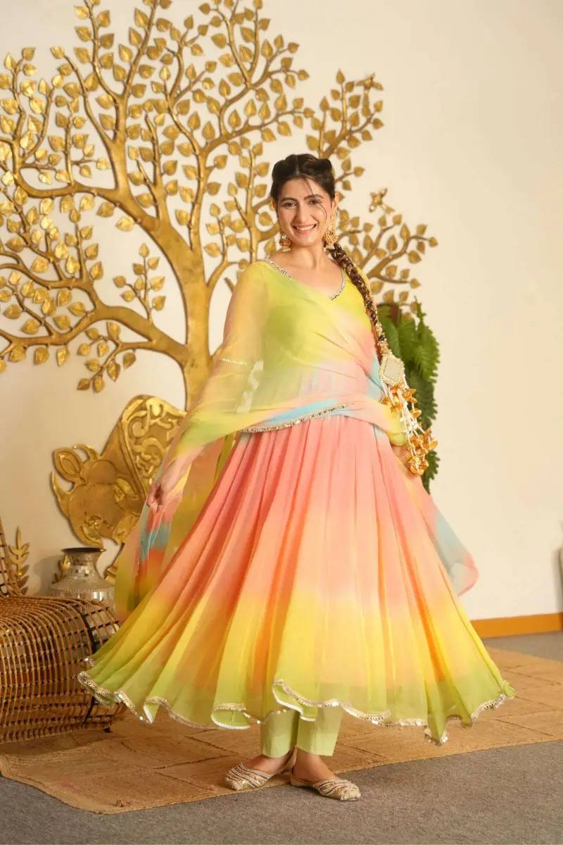 Phoolon Ki Bahaar Anarkali Suit Set