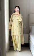 Sunshine Floral Ethnic Kurta Suit Set