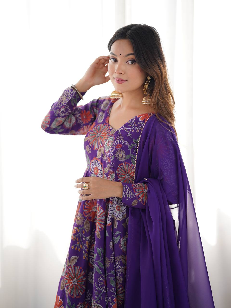 Rangrez Purple Royale Suit Set