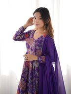 Rangrez Purple Royale Suit Set