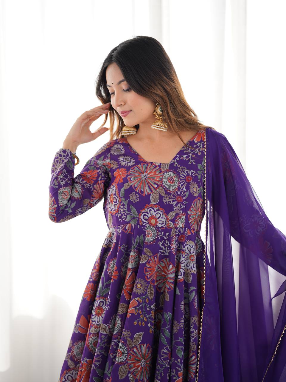Rangrez Purple Royale Suit Set
