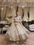 Shahi Noor Embroidered Anarkali Suit Set