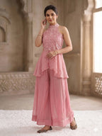 Nooraya Pink Couture Suit Set