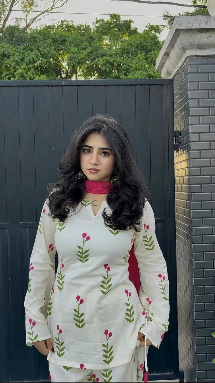 Noor bagh Pure Cotton Farshi Set