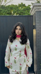 Noor bagh Pure Cotton Farshi Set