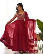 LAAL ISHQ ANARKALI SUIT SET
