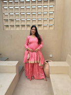 AAHNA GLAM FESTIVE KURTA SUIT SET