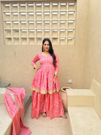 AAHNA GLAM FESTIVE KURTA SUIT SET