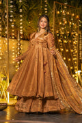 Kashish Bronze Anarkali Suit Set