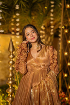 Kashish Bronze Anarkali Suit Set