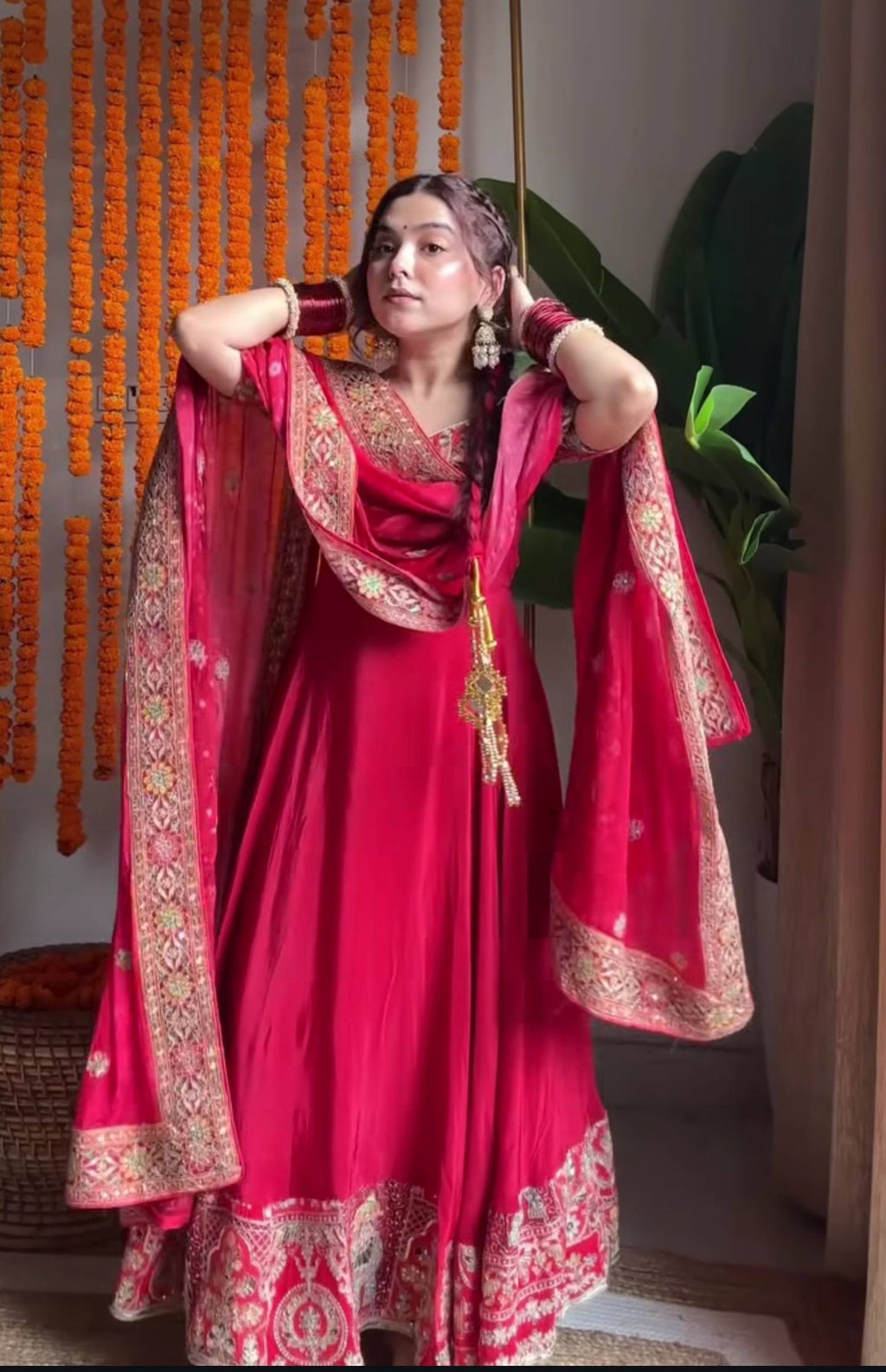 Saanjh Royal Heritage Anarkali Suit Set