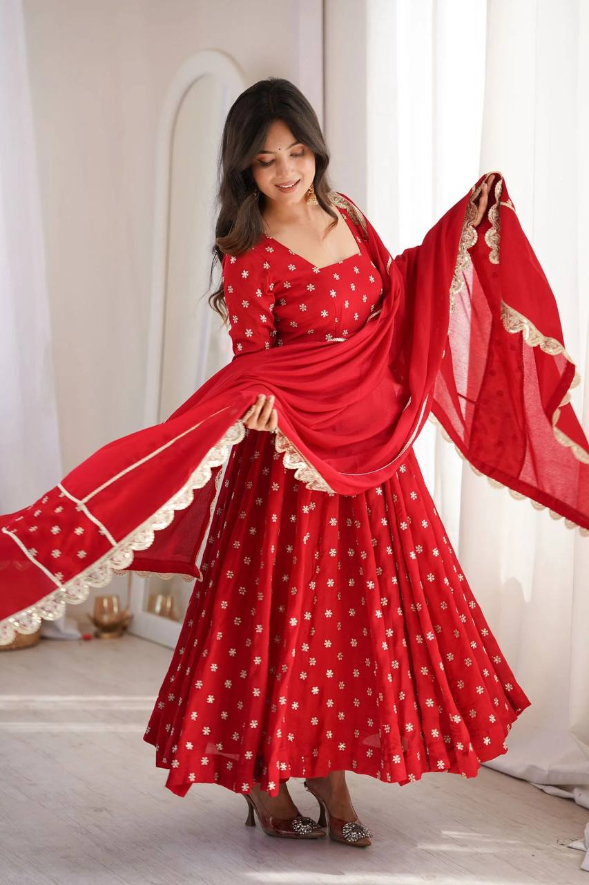 Alina Royale Heavy Maxi Anarkali Suit Set