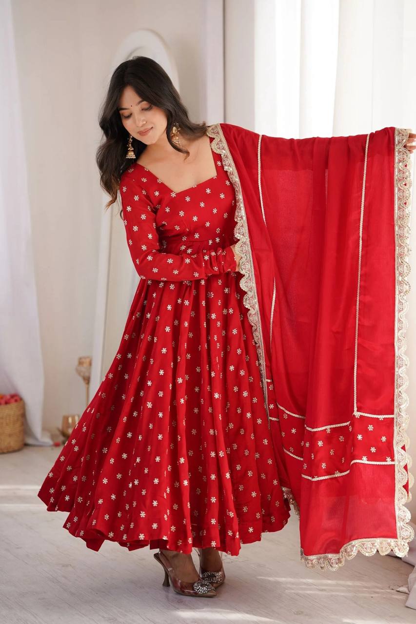 Alina Royale Heavy Maxi Anarkali Suit Set