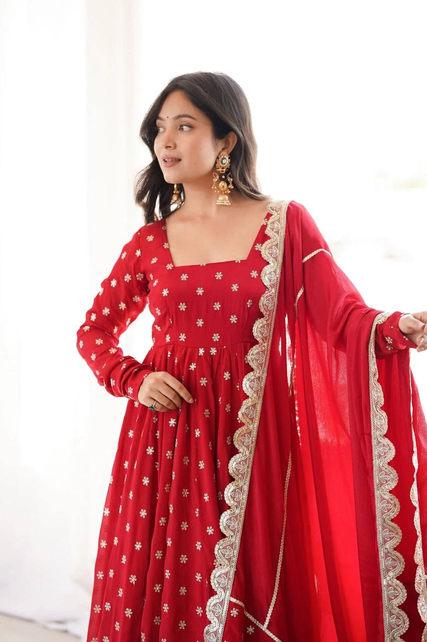 Alina Royale Heavy Maxi Anarkali Suit Set
