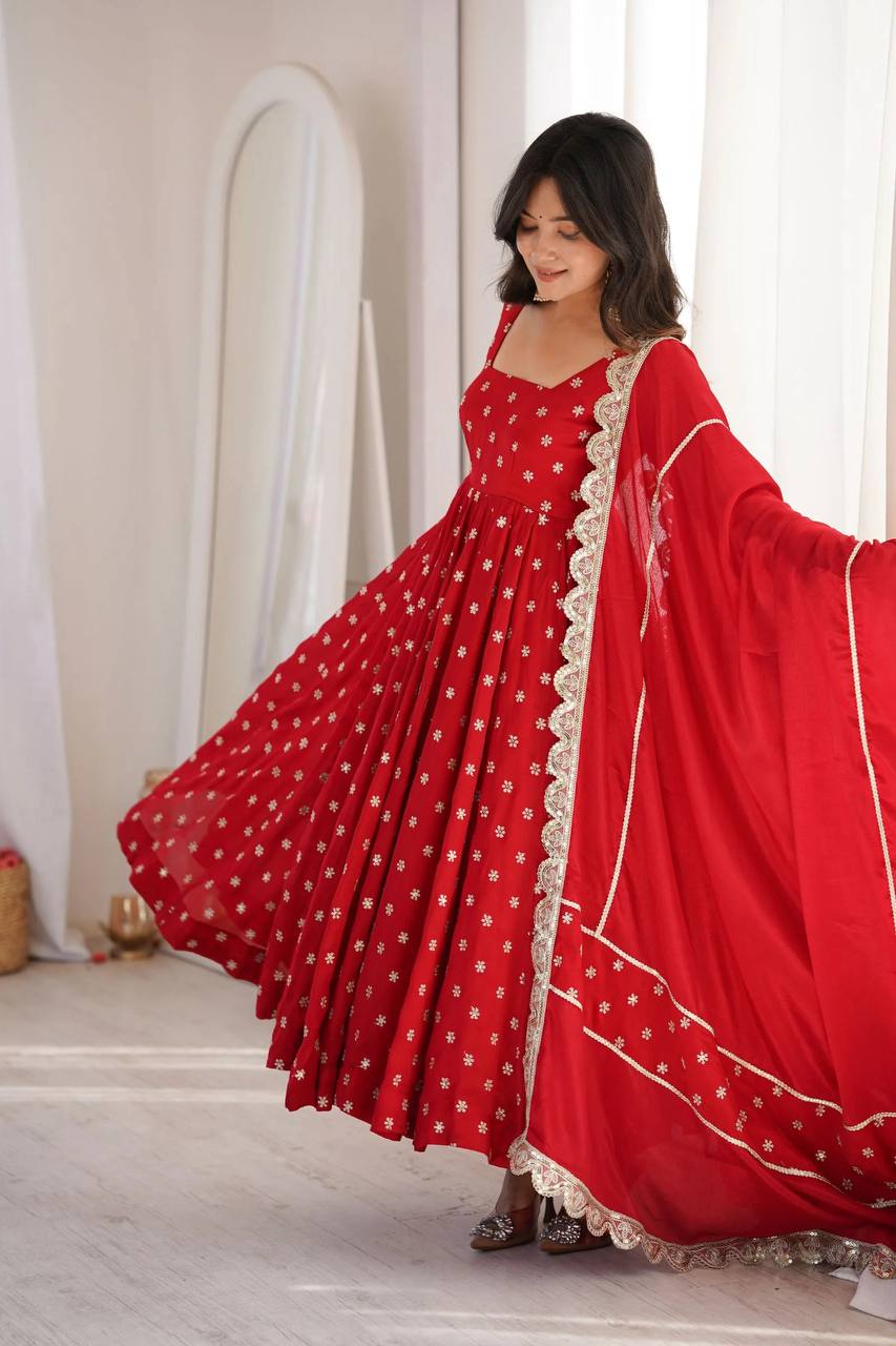 Alina Royale Heavy Maxi Anarkali Suit Set