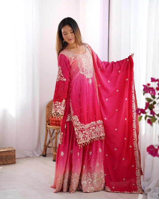 Satrangi Gulaal Spark Suit Set