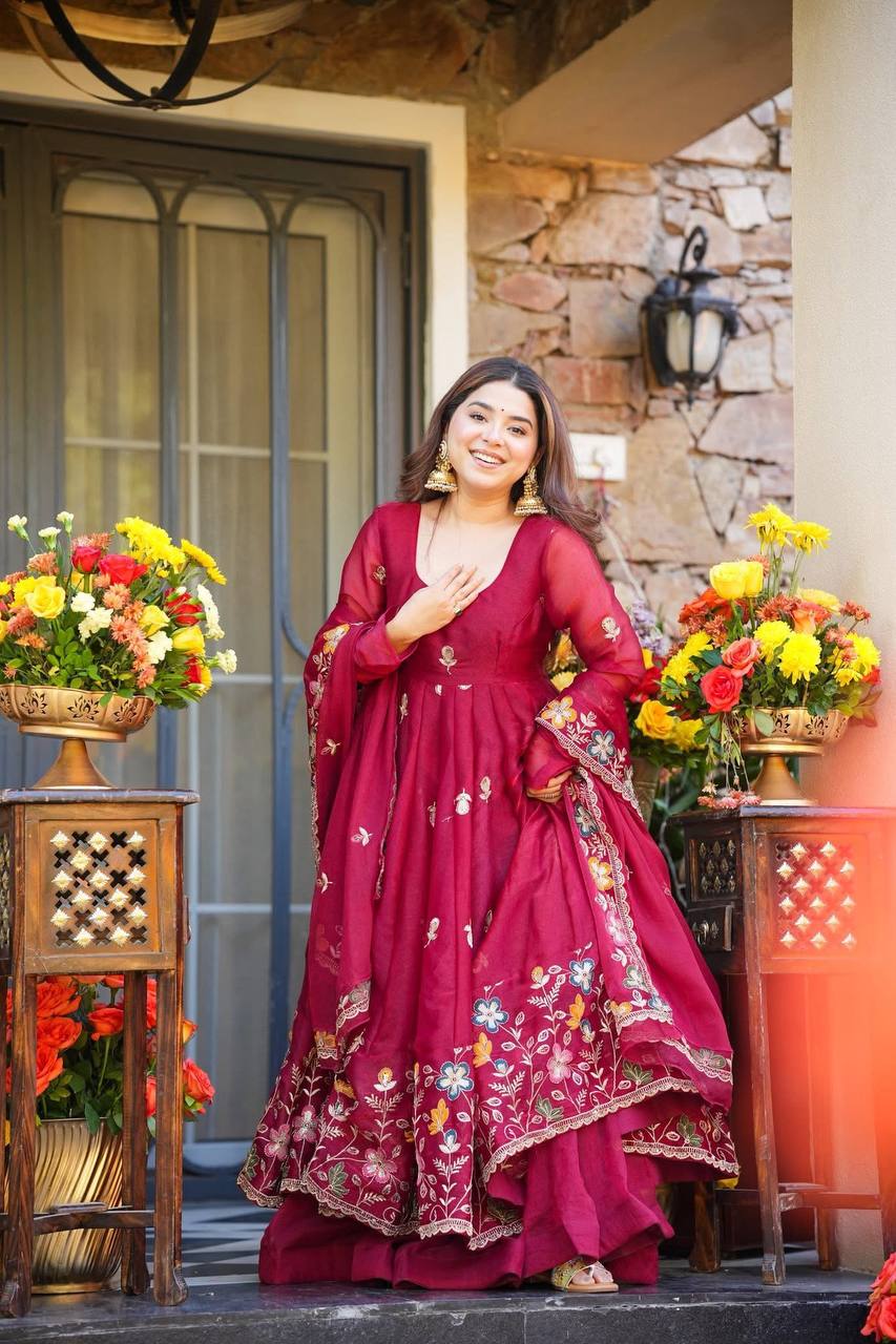 Ira Rani Traditional Anarkali Suit Set