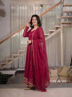 Ruhani Mystique Heavy Anarkali Suit Set with Dupatta