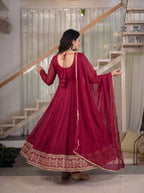 Ruhani Mystique Heavy Anarkali Suit Set with Dupatta