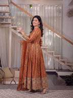 Naqsh Mosaic Heritage Anarkali Suit Set