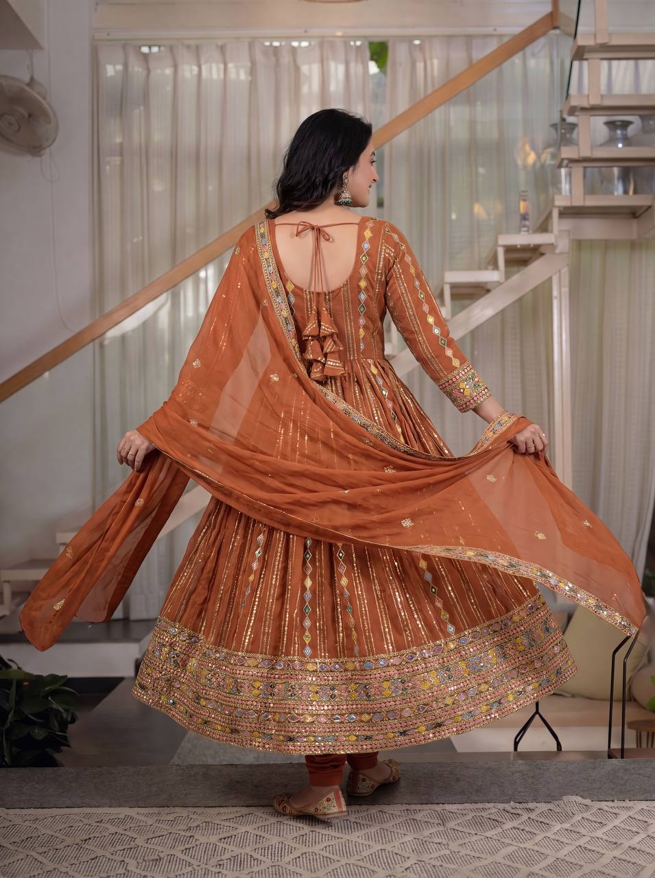 Naqsh Mosaic Heritage Anarkali Suit Set