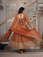 Naqsh Mosaic Heritage Anarkali Suit Set