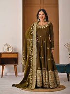 Mehrin Green Anarkali Suit Set