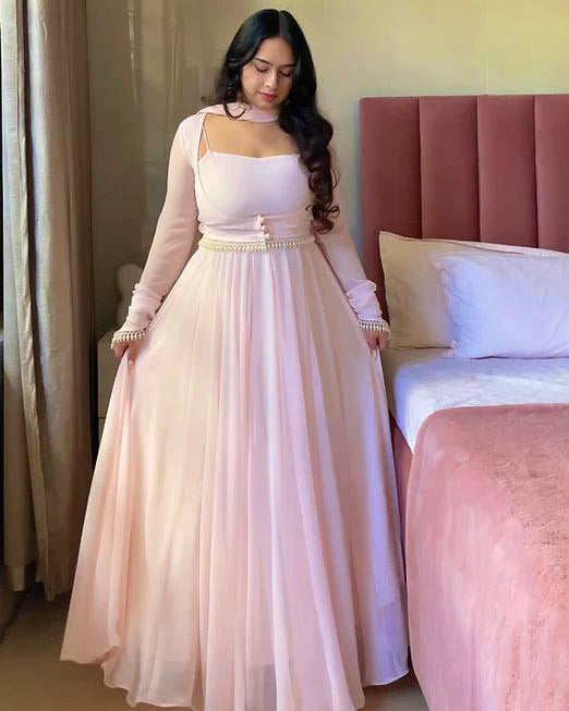 Fairytale Pink Anarkali