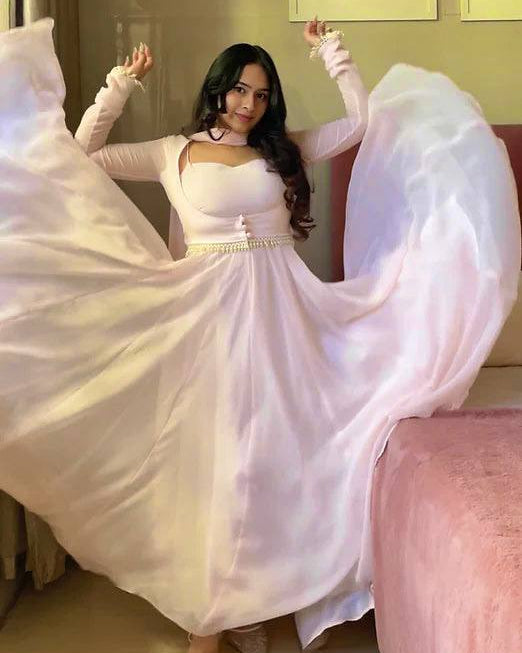 Fairytale Pink Anarkali