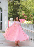 Gulnaar Pastel Royale Anarkali Suit Set