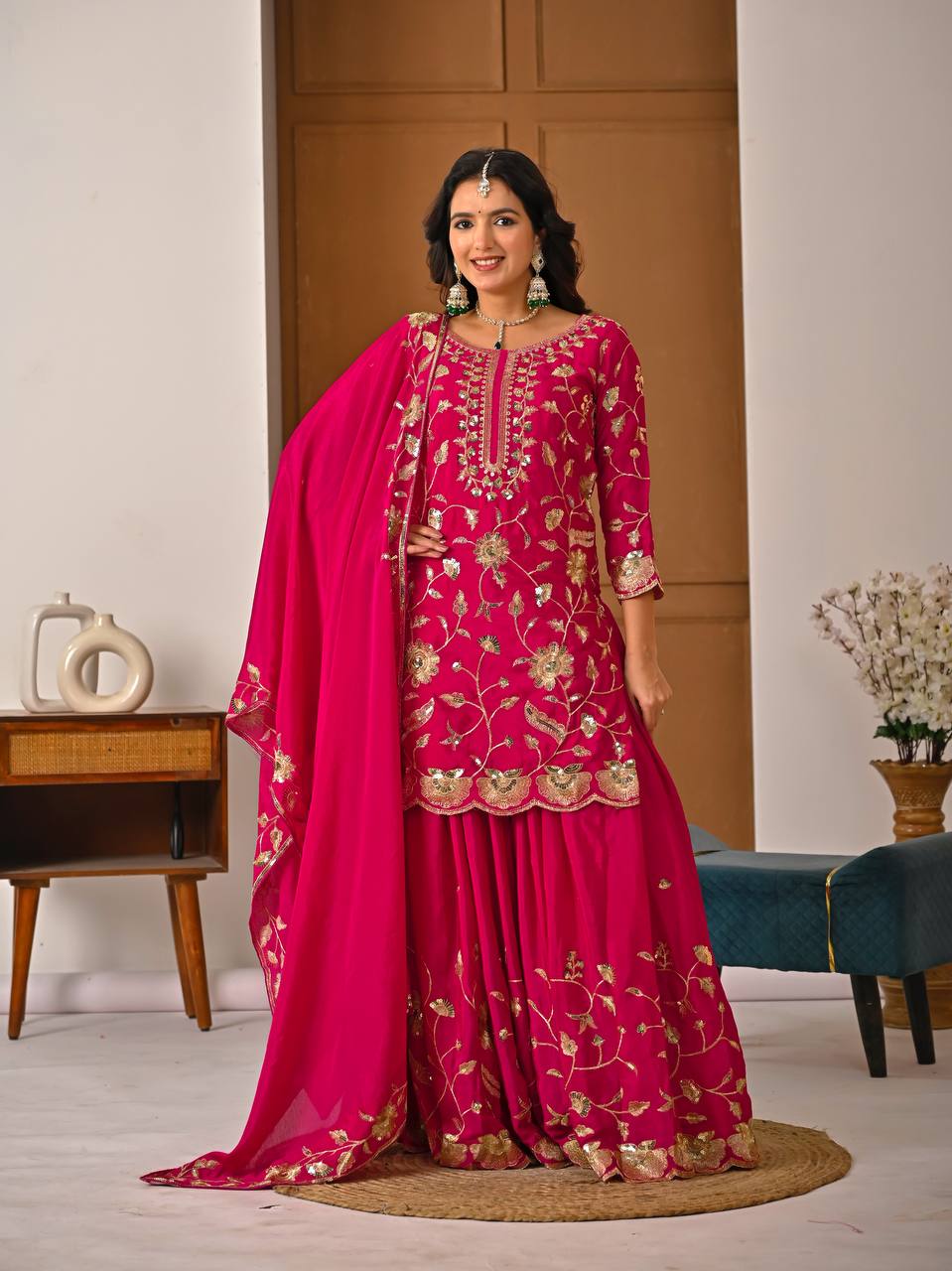 Raniya Heritage Kurta Plazo Suit Set