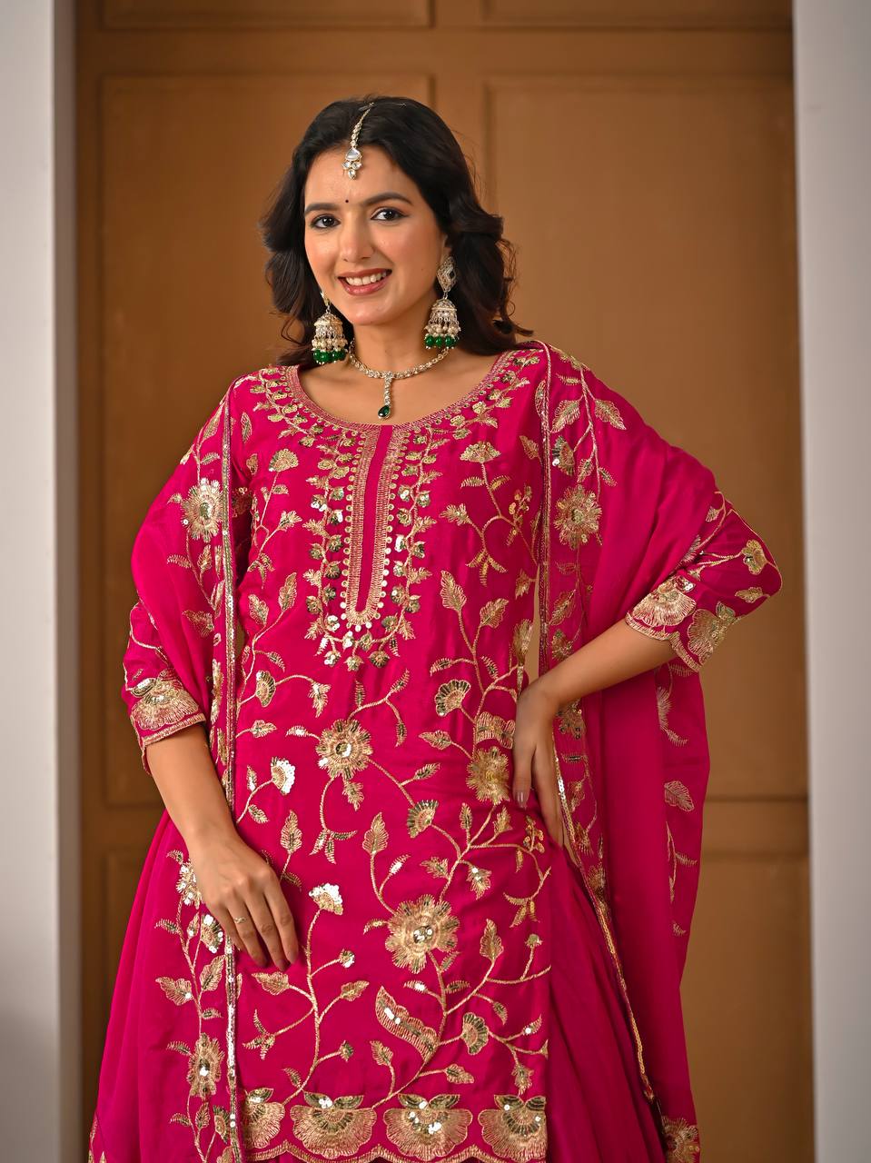 Raniya Heritage Kurta Plazo Suit Set