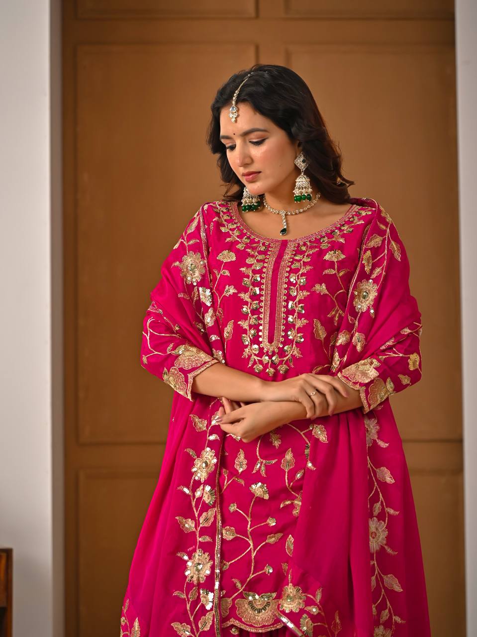 Raniya Heritage Kurta Plazo Suit Set