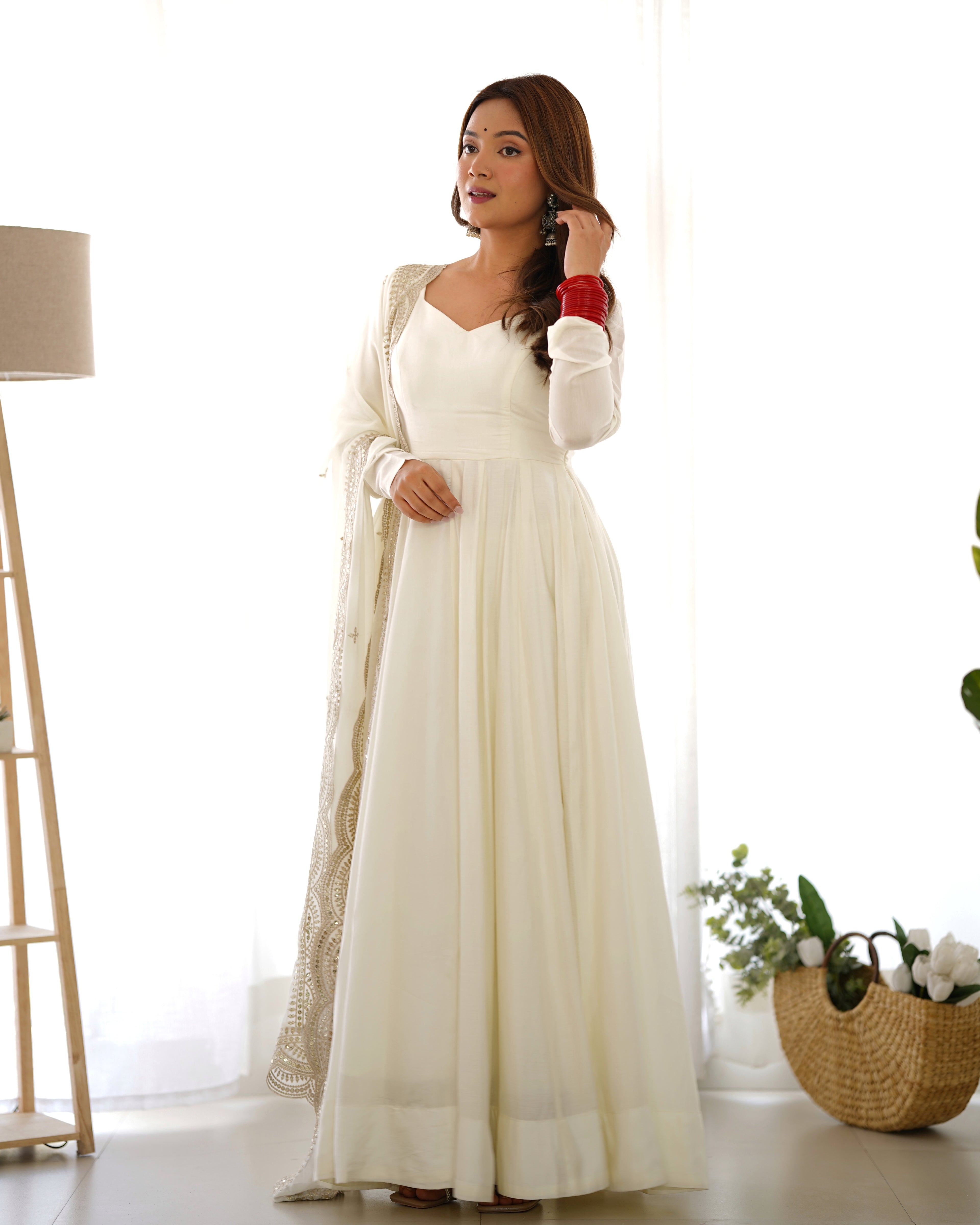 Meher Cream Royale Suit Set