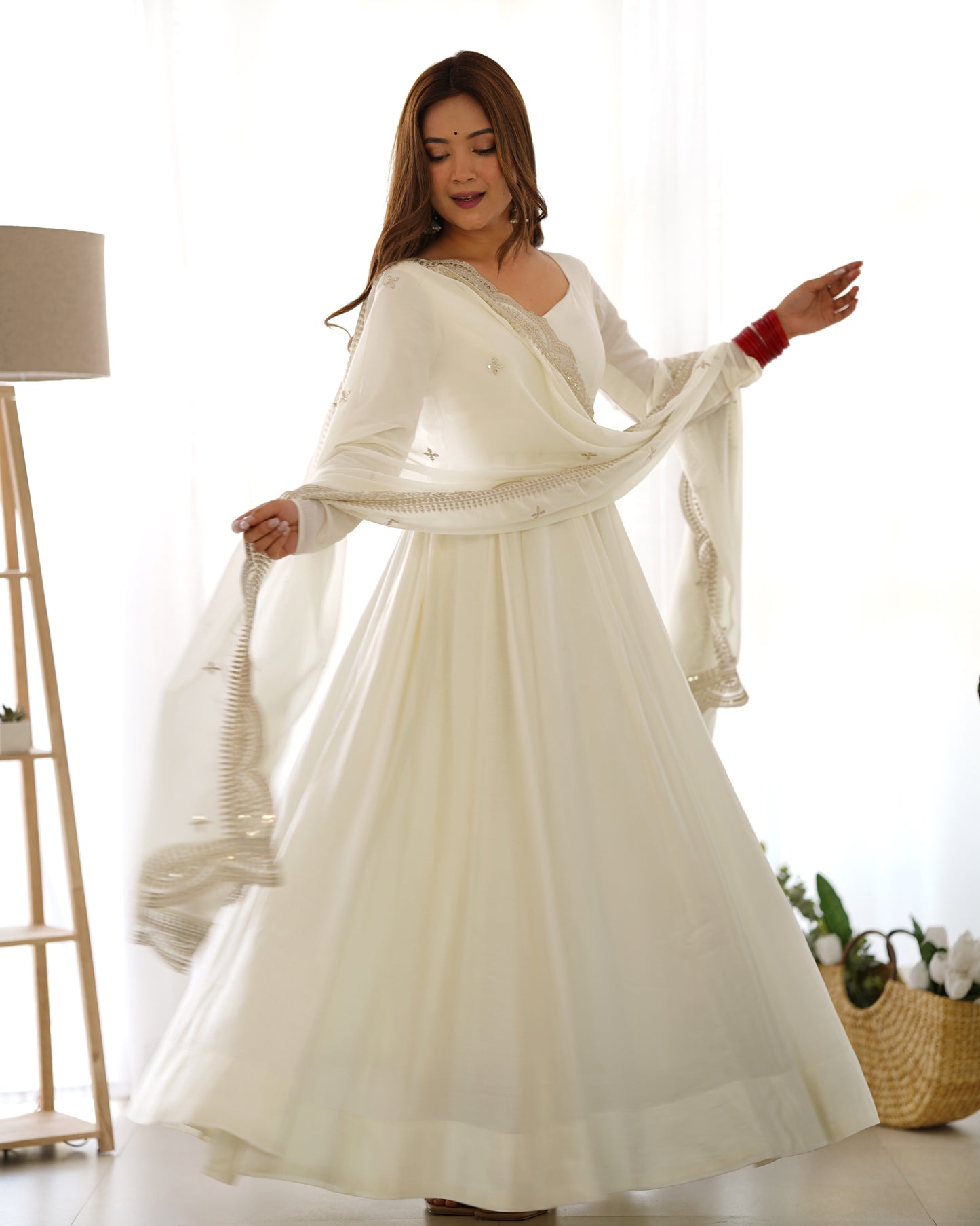 Meher Cream Royale Suit Set