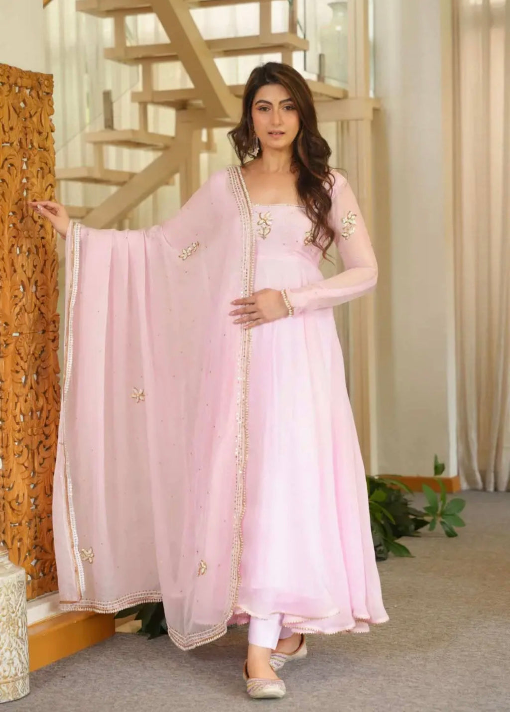 MAHIRA ROSE ANARKALI SUIT SET