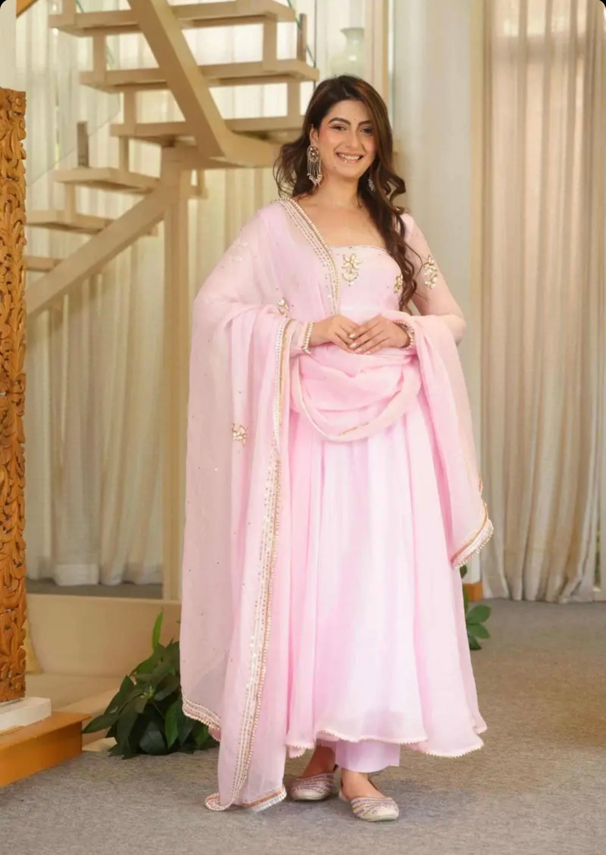 MAHIRA ROSE ANARKALI SUIT SET
